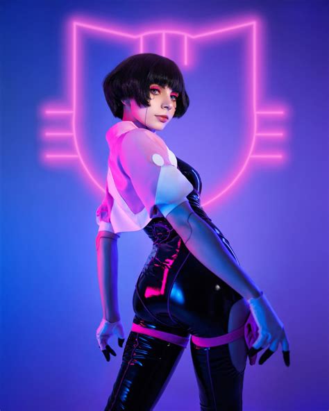 cyberpunk cosplay female|sasha cyberpunk cosplay.